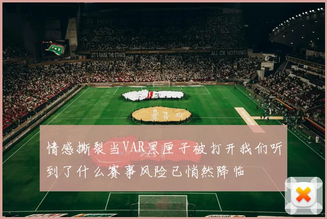 情感撕裂当VAR黑匣子被打开我们听到了什么赛事风险已悄然降临